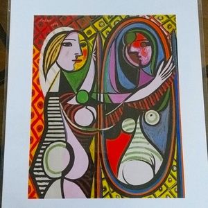 Picasso "Girl Before a Mirror"